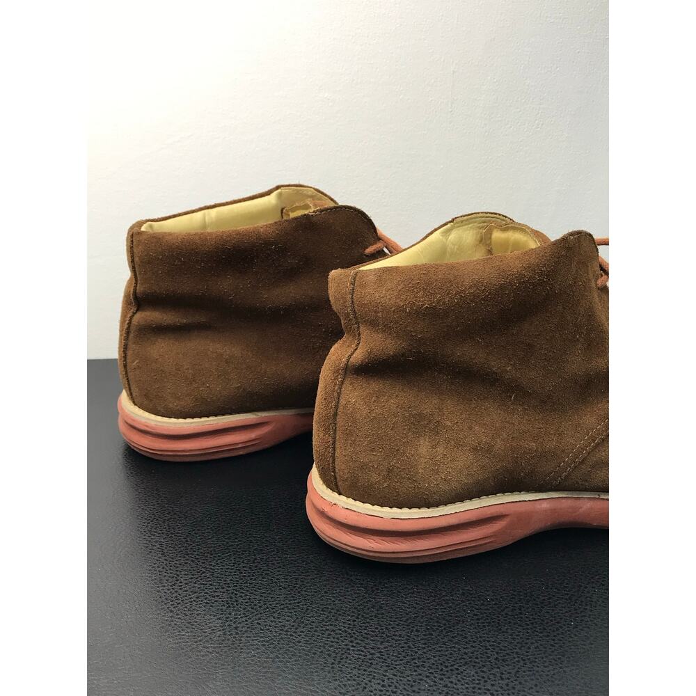 Martin Dingman 10.5 Country Wear Brown Suede Leather Lace Up Chukka Boots - Picture 13 of 16